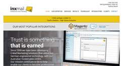 Desktop Screenshot of inxmail.com.au